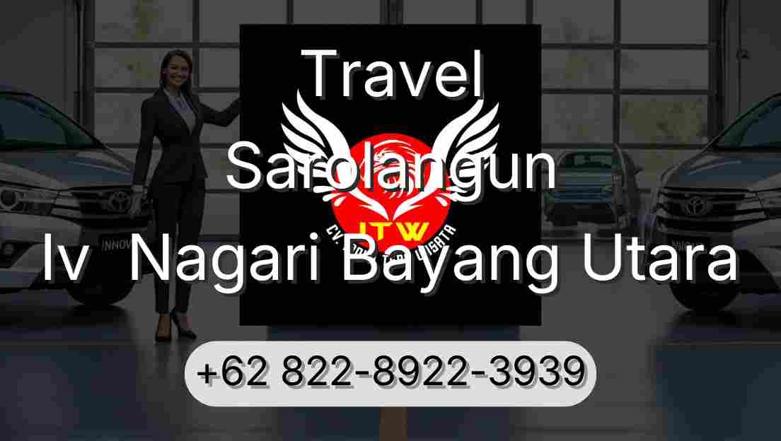 Travel Sarolangun Iv  Nagari Bayang Utara