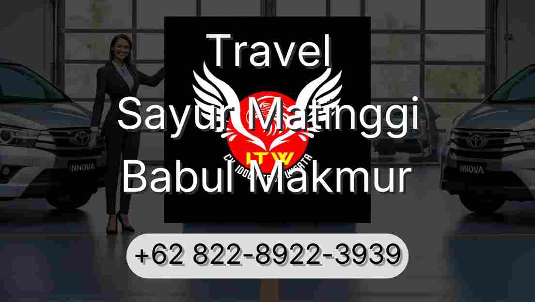 Travel Sayur Matinggi Babul Makmur