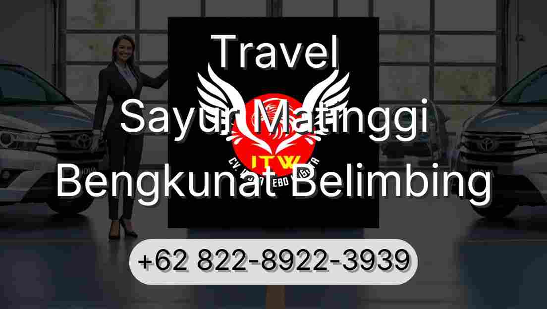Travel Sayur Matinggi Bengkunat Belimbing
