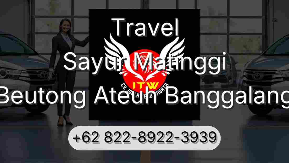 Travel Sayur Matinggi Beutong Ateuh Banggalang