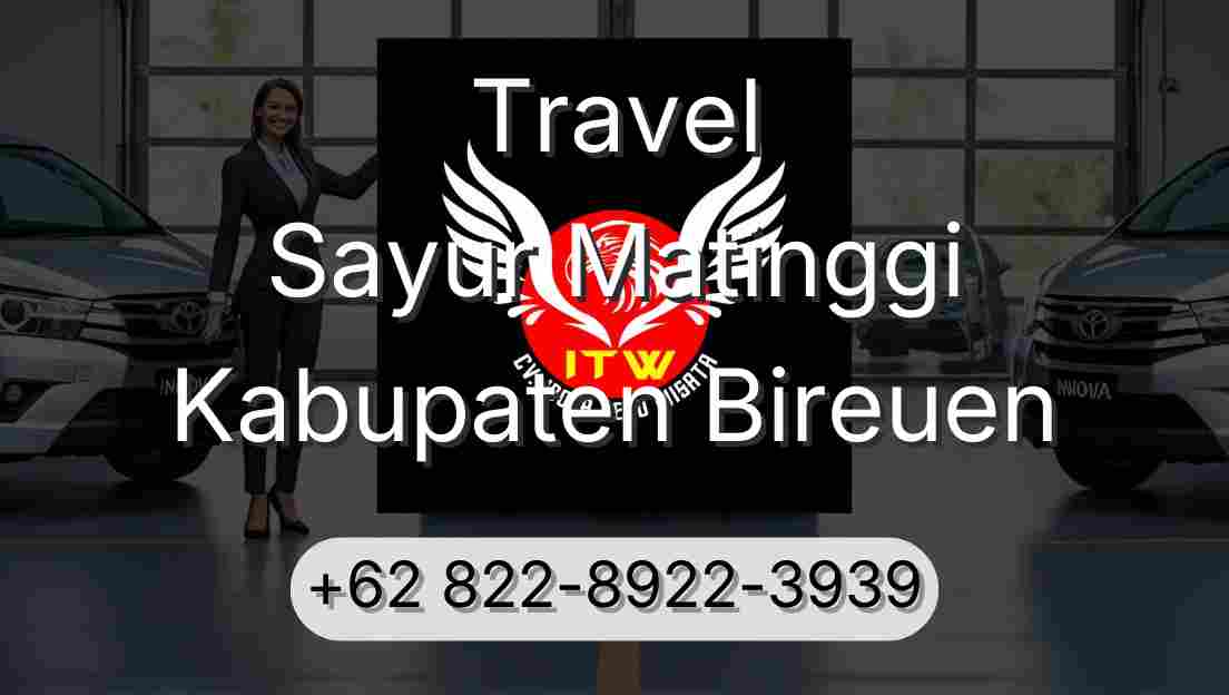 Travel Sayur Matinggi Kabupaten Bireuen