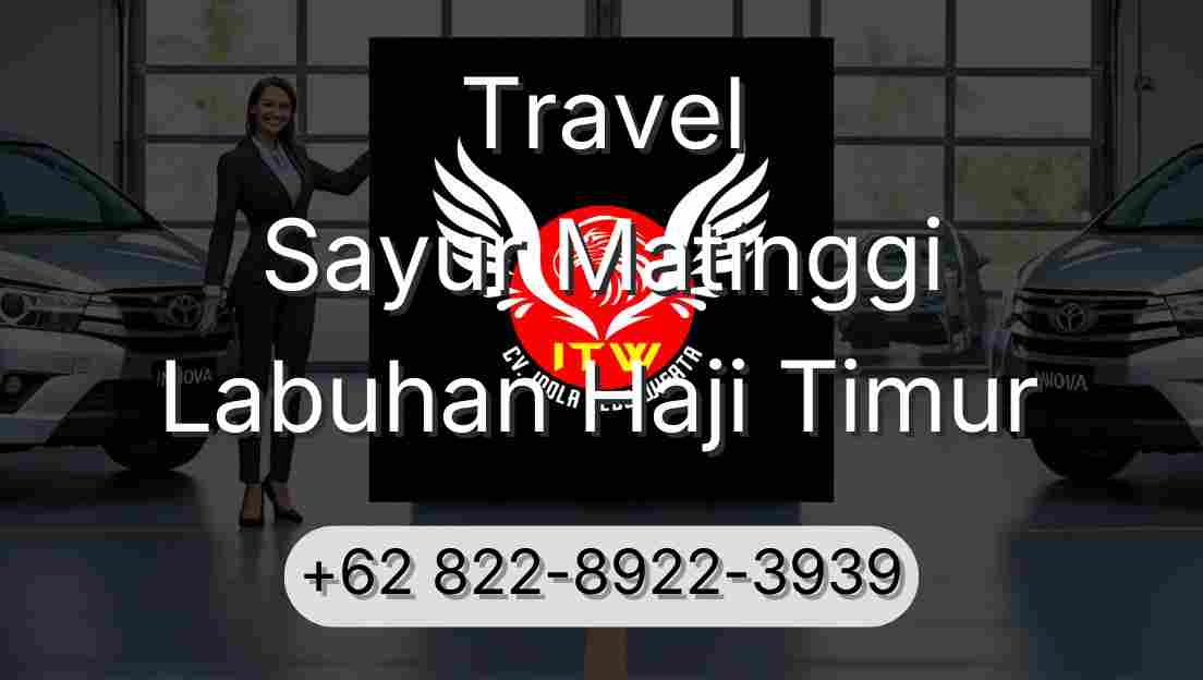 Travel Sayur Matinggi Labuhan Haji Timur