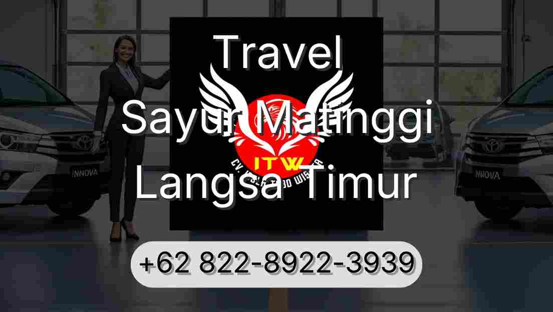 Travel Sayur Matinggi Langsa Timur