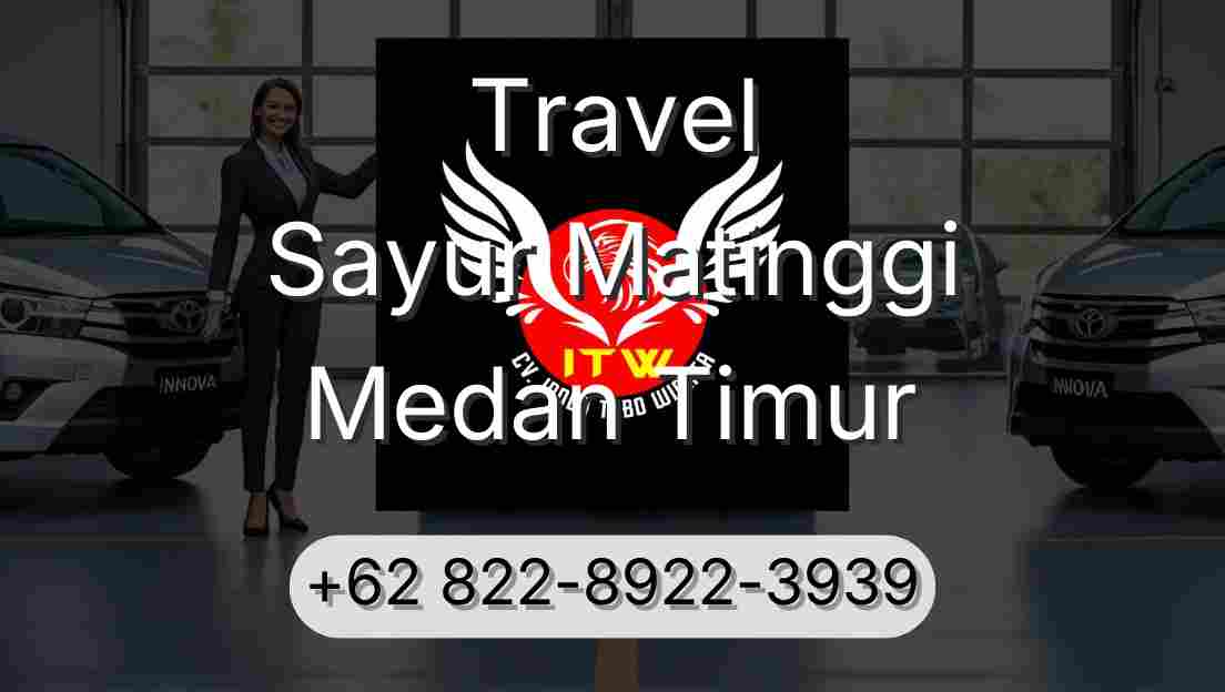 Travel Sayur Matinggi Medan Timur