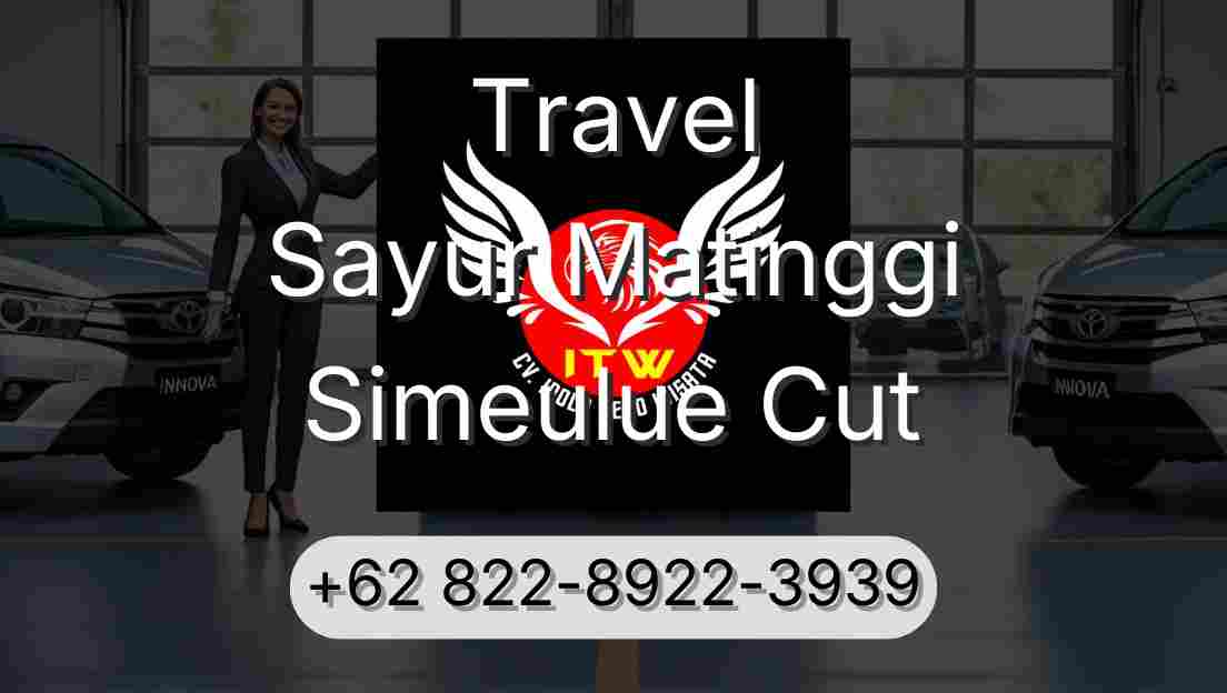 Travel Sayur Matinggi Simeulue Cut