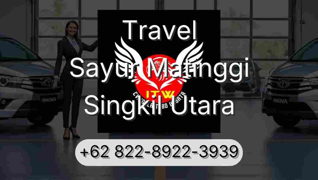 Travel Sayur Matinggi Singkil Utara