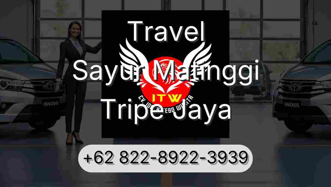 Travel Sayur Matinggi Tripe Jaya