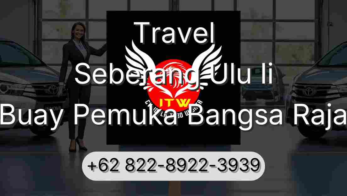 Travel Seberang Ulu Ii Buay Pemuka Bangsa Raja