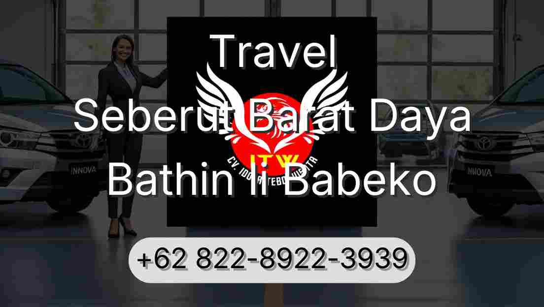 Travel Seberut Barat Daya Bathin Ii Babeko