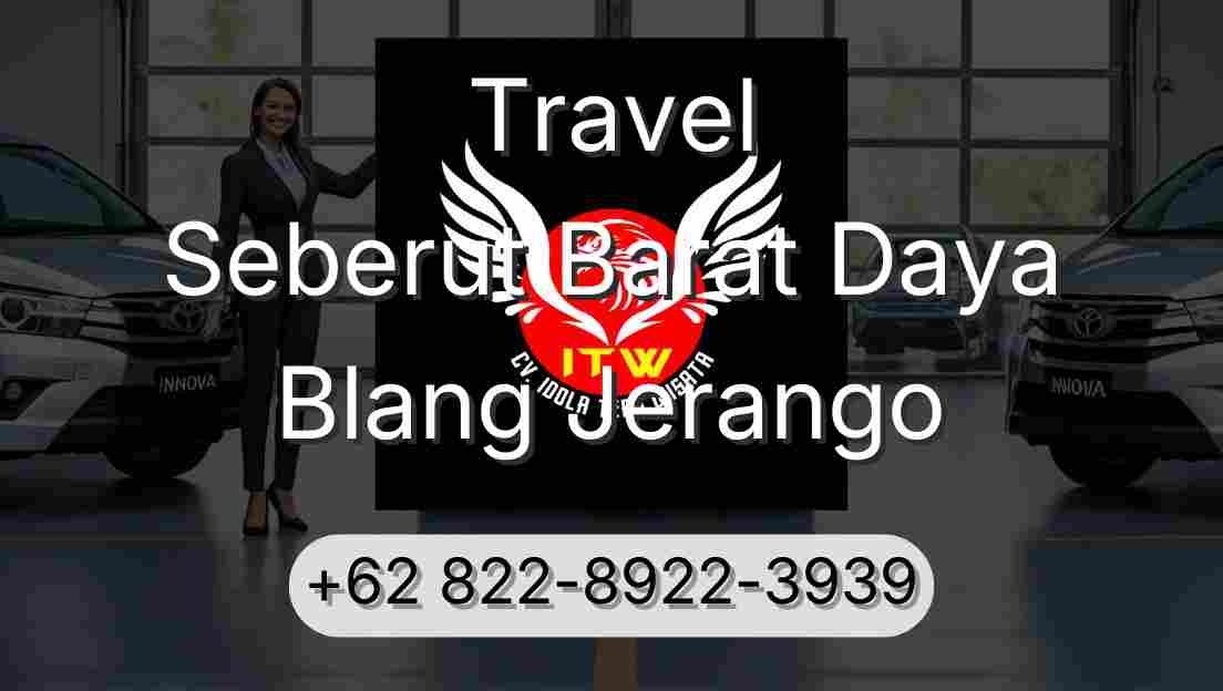 Travel Seberut Barat Daya Blang Jerango