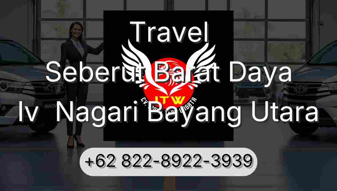 Travel Seberut Barat Daya Iv  Nagari Bayang Utara