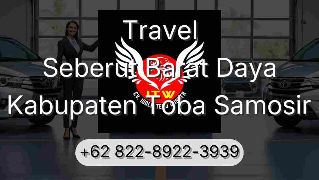 Travel Seberut Barat Daya Kabupaten Toba Samosir