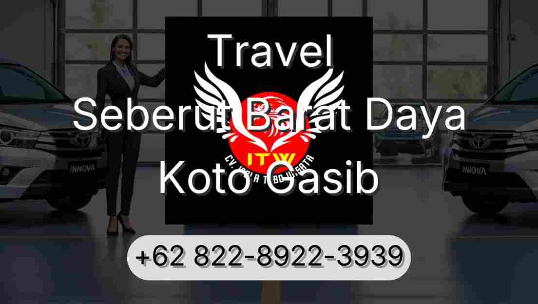 Travel Seberut Barat Daya Koto Gasib