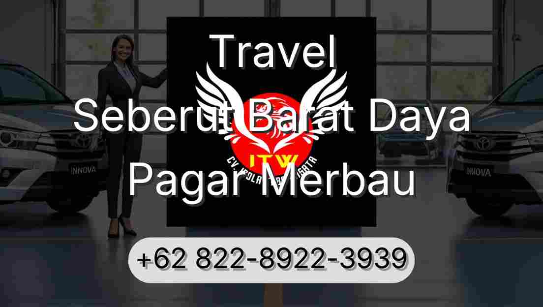 Travel Seberut Barat Daya Pagar Merbau