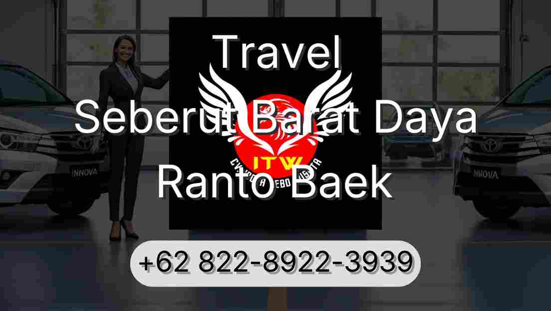 Travel Seberut Barat Daya Ranto Baek