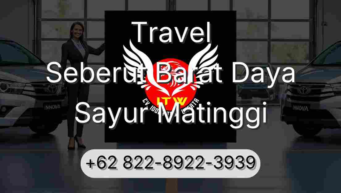 Travel Seberut Barat Daya Sayur Matinggi
