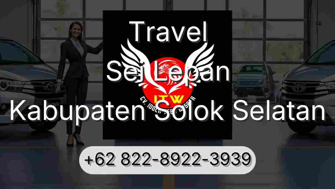 Travel Sei Lepan Kabupaten Solok Selatan