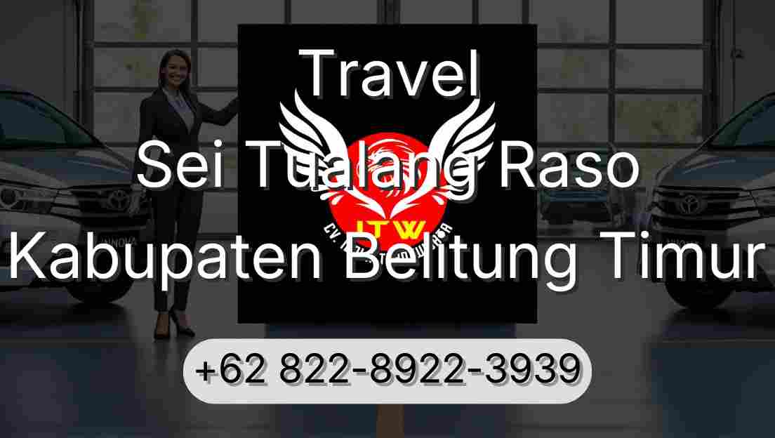 Travel Sei Tualang Raso Kabupaten Belitung Timur
