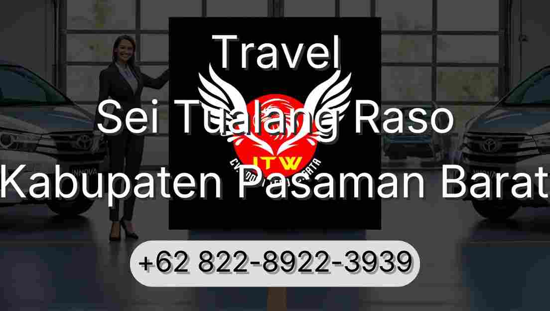 Travel Sei Tualang Raso Kabupaten Pasaman Barat