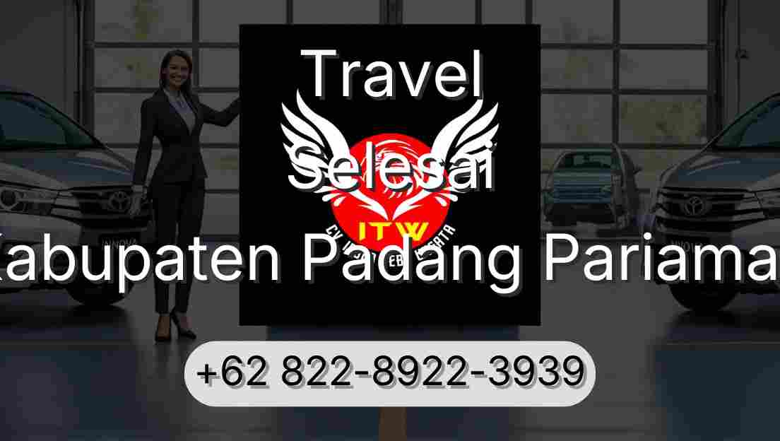 Travel Selesai Kabupaten Padang Pariaman