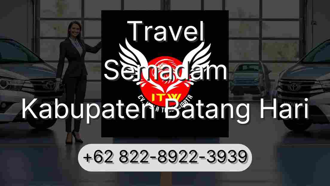 Travel Semadam Kabupaten Batang Hari