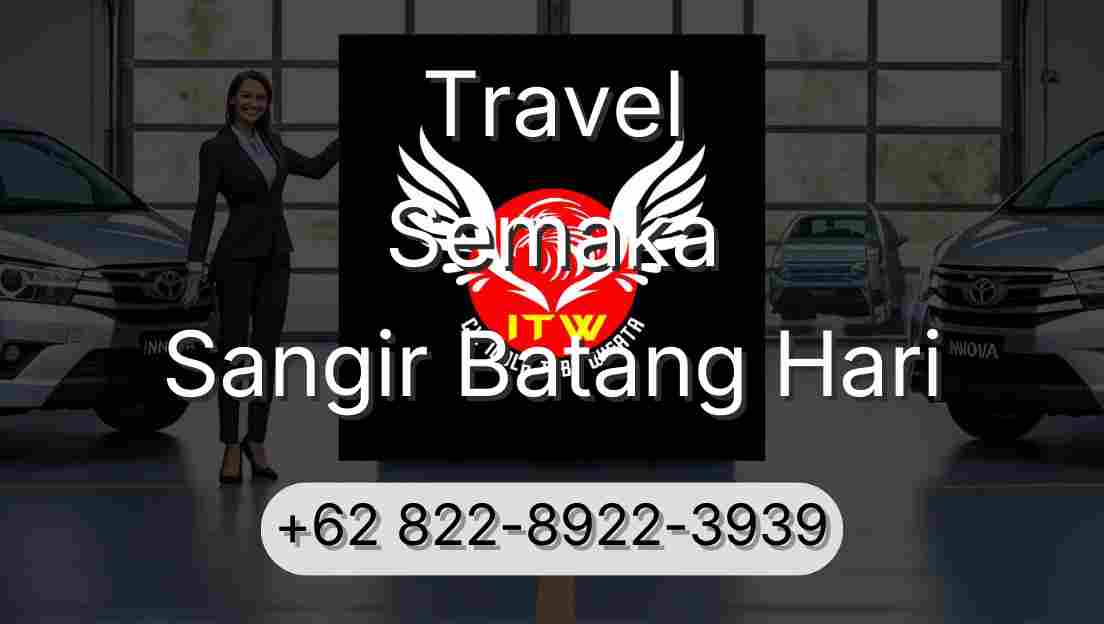 Travel Semaka Sangir Batang Hari