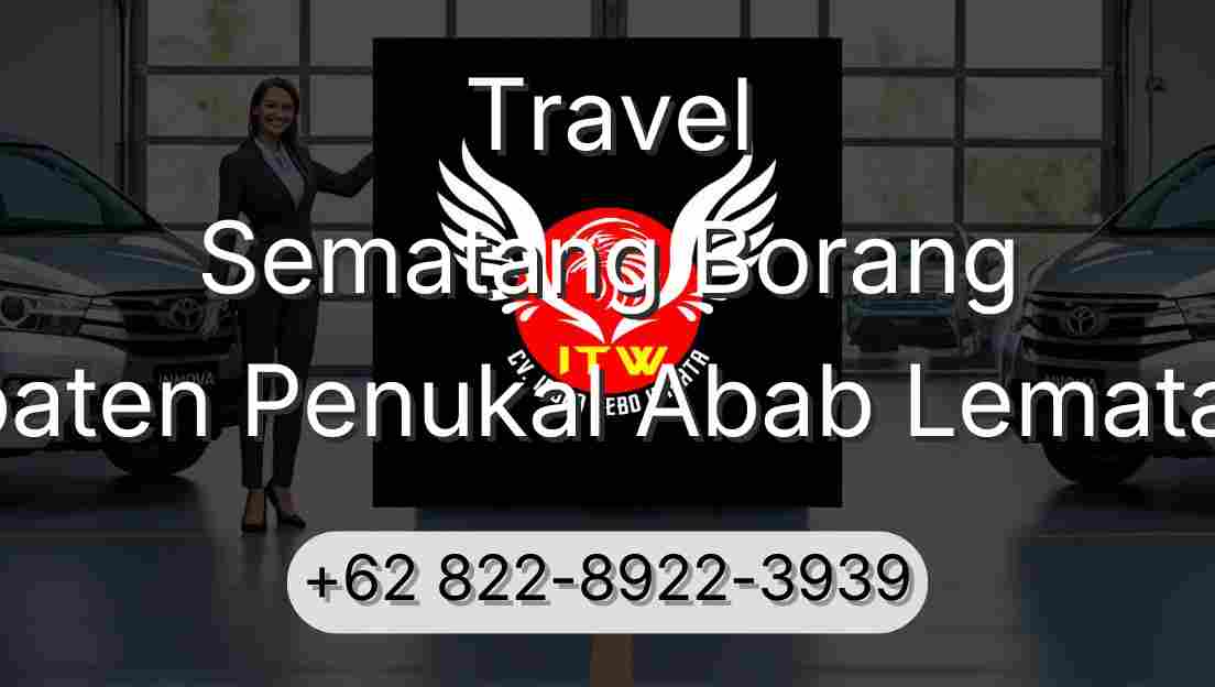 Travel Sematang Borang Kabupaten Penukal Abab Lematang Ilir