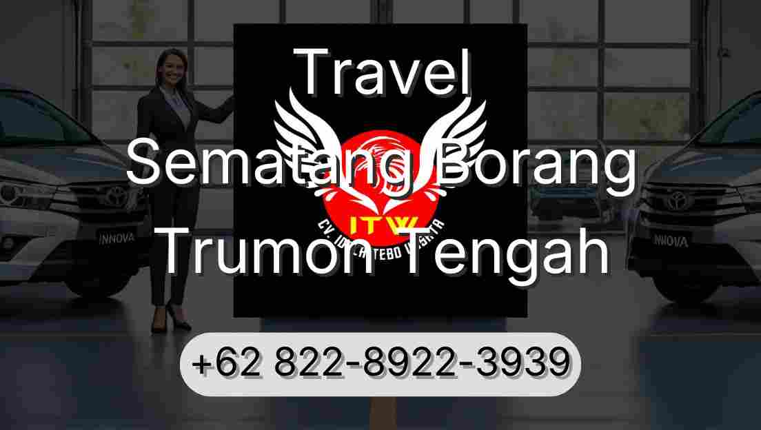Travel Sematang Borang Trumon Tengah