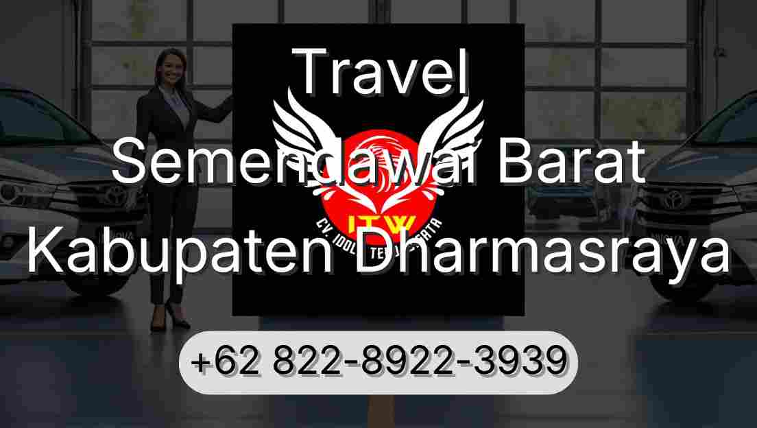 Travel Semendawai Barat Kabupaten Dharmasraya