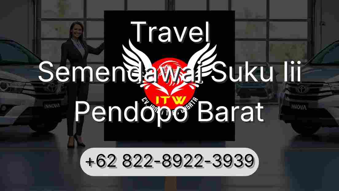 Travel Semendawai Suku Iii Pendopo Barat