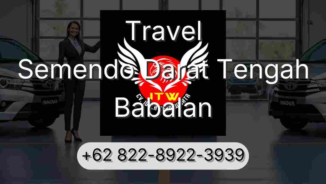 Travel Semendo Darat Tengah Babalan