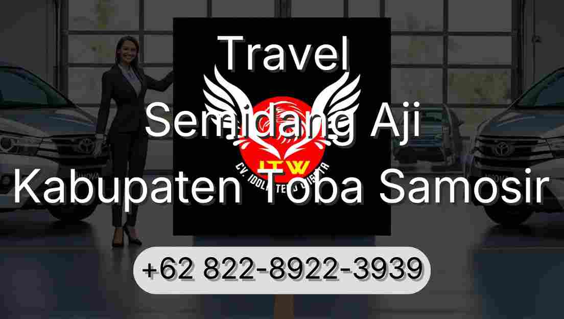 Travel Semidang Aji Kabupaten Toba Samosir