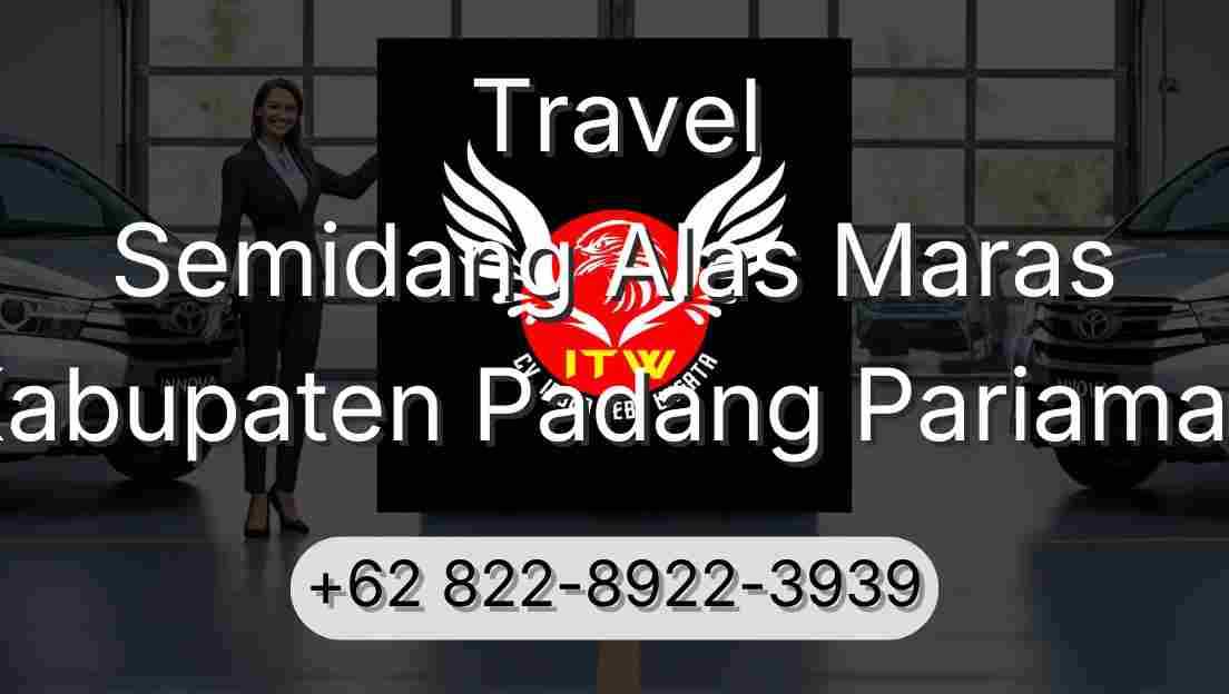 Travel Semidang Alas Maras Kabupaten Padang Pariaman