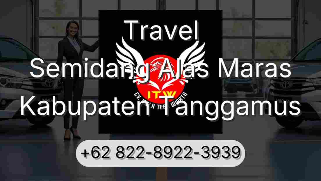 Travel Semidang Alas Maras Kabupaten Tanggamus