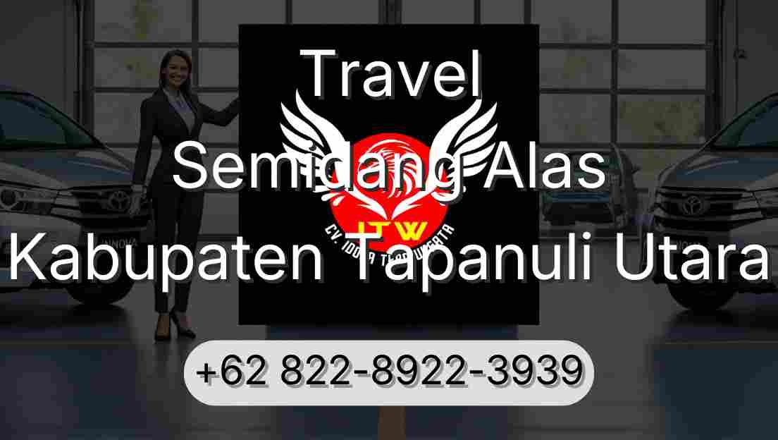 Travel Semidang Alas Kabupaten Tapanuli Utara