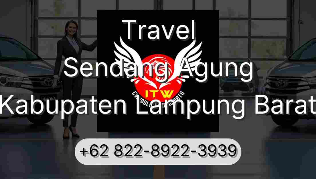 Travel Sendang Agung Kabupaten Lampung Barat