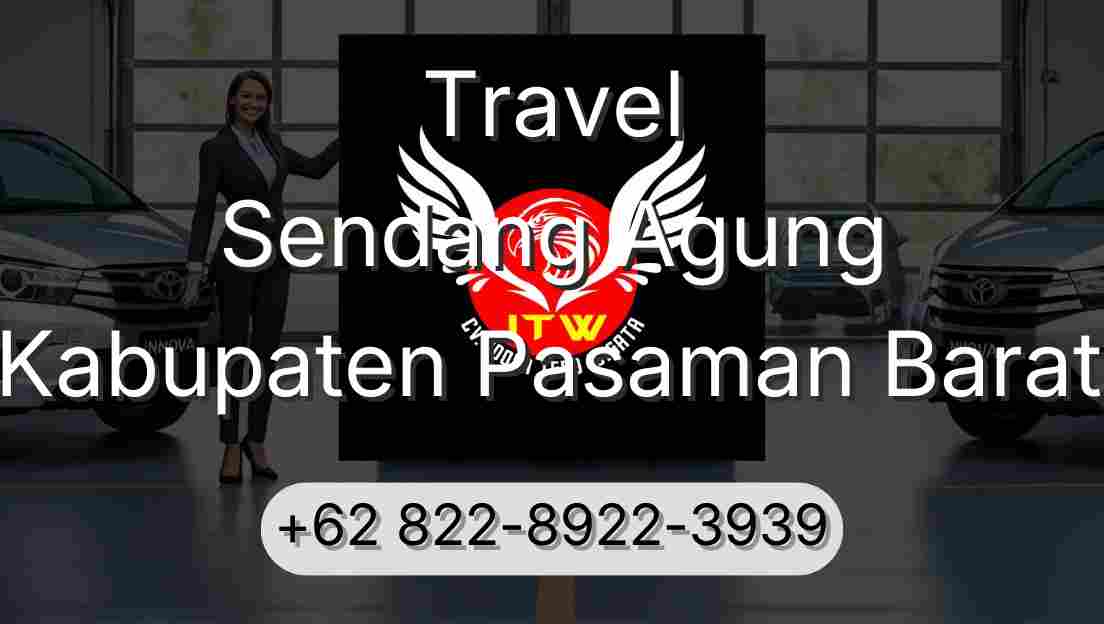 Travel Sendang Agung Kabupaten Pasaman Barat