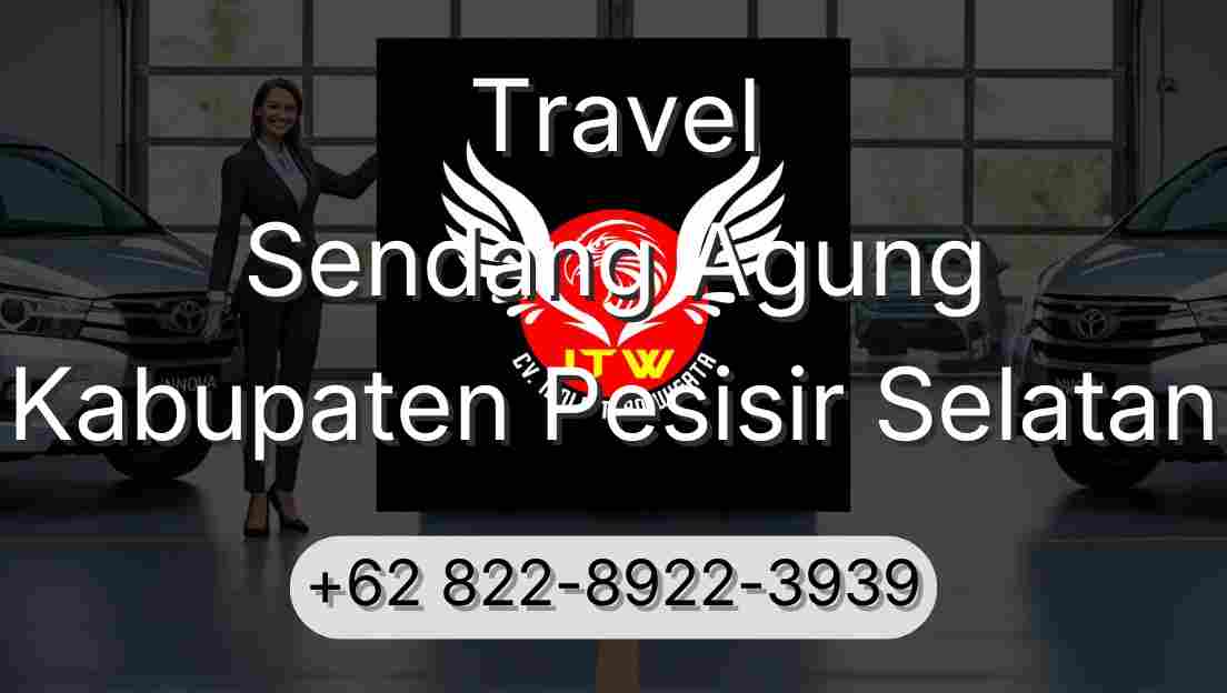 Travel Sendang Agung Kabupaten Pesisir Selatan