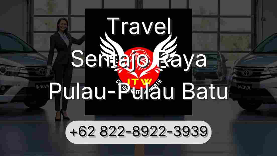 Travel Sentajo Raya Pulau-Pulau Batu