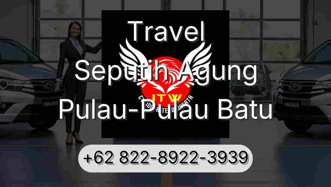 Travel Seputih Agung Pulau-Pulau Batu