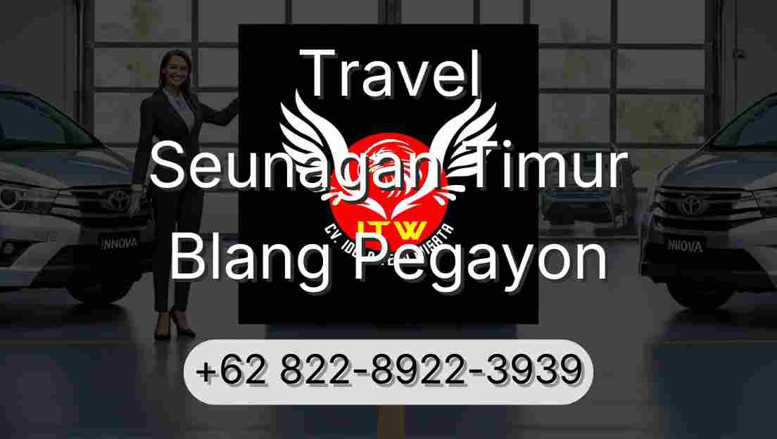 Travel Seunagan Timur Blang Pegayon
