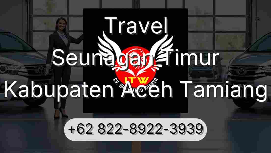 Travel Seunagan Timur Kabupaten Aceh Tamiang