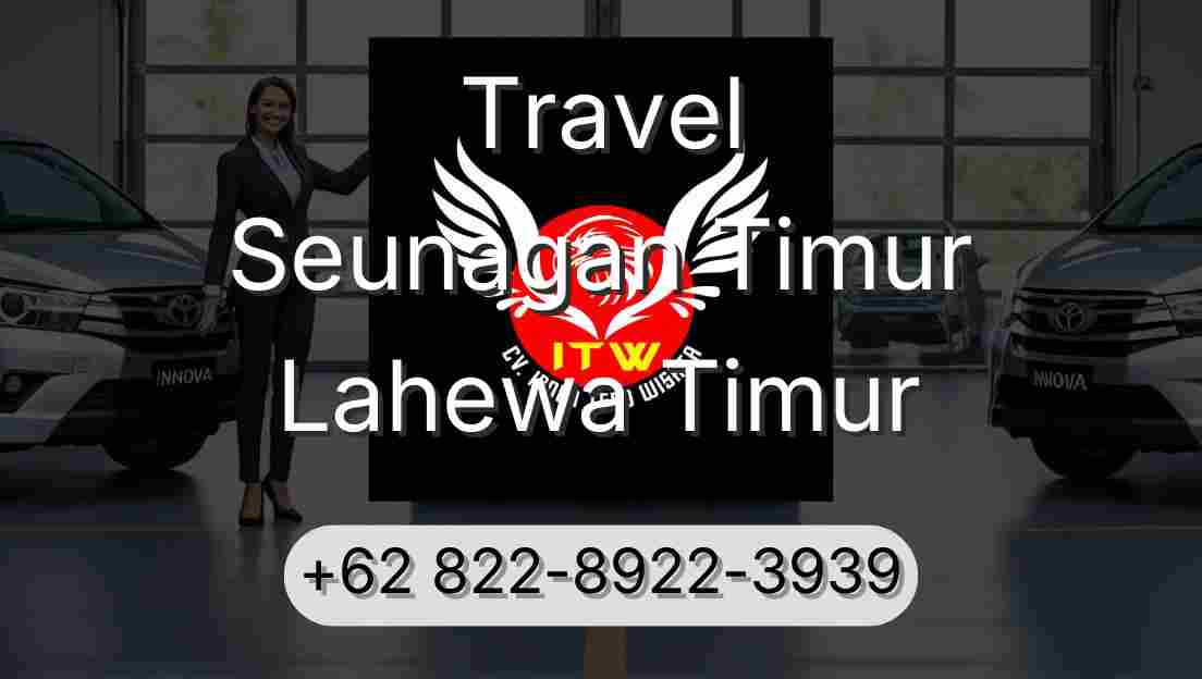 Travel Seunagan Timur Lahewa Timur