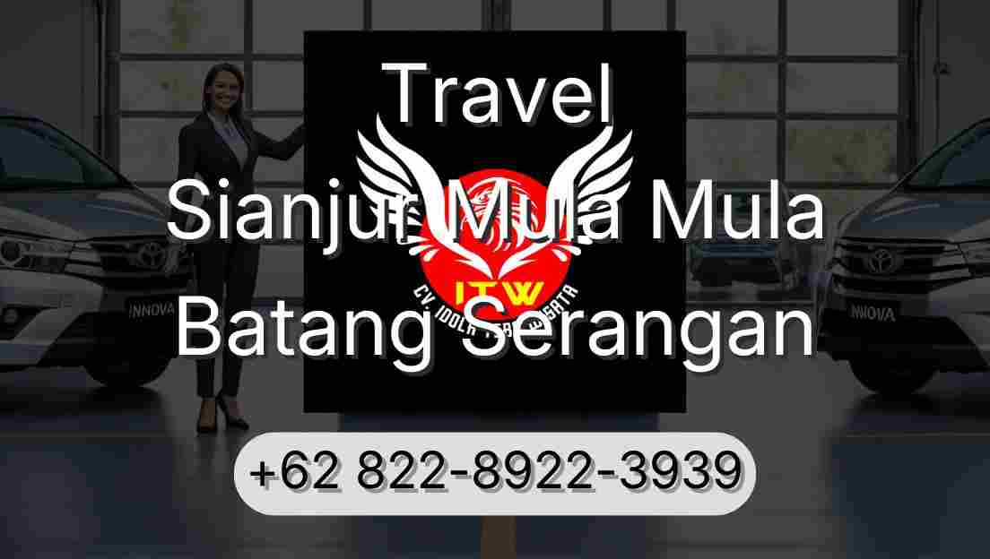 Travel Sianjur Mula Mula Batang Serangan