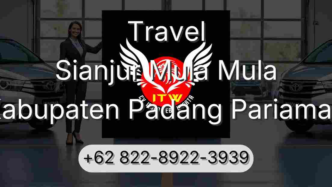 Travel Sianjur Mula Mula Kabupaten Padang Pariaman