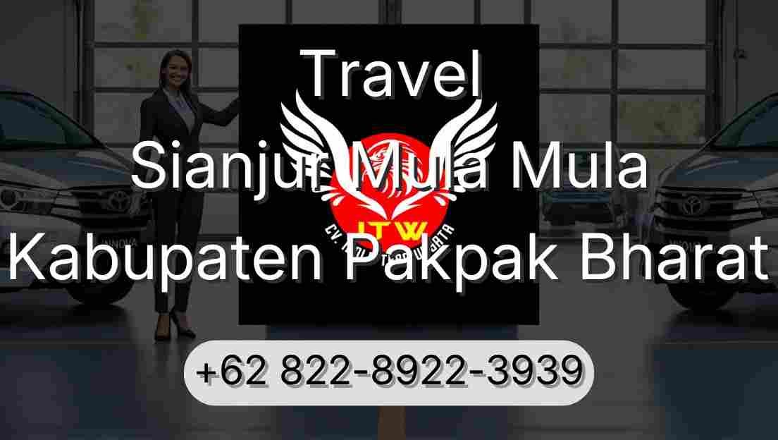 Travel Sianjur Mula Mula Kabupaten Pakpak Bharat
