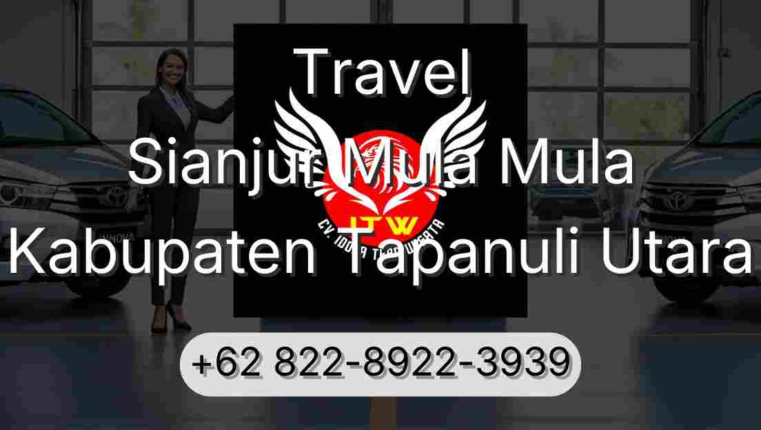 Travel Sianjur Mula Mula Kabupaten Tapanuli Utara