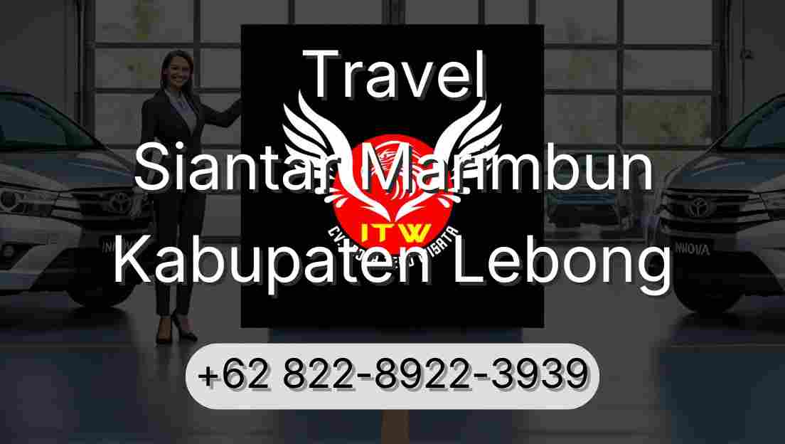 Travel Siantar Marimbun Kabupaten Lebong
