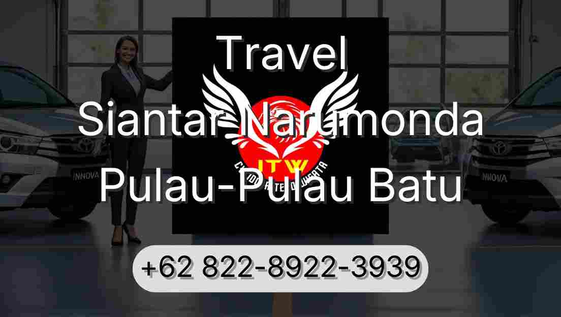 Travel Siantar Narumonda Pulau-Pulau Batu