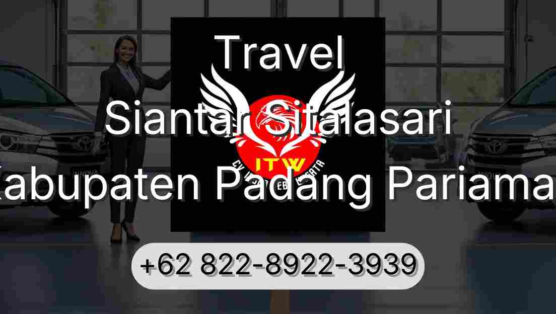 Travel Siantar Sitalasari Kabupaten Padang Pariaman
